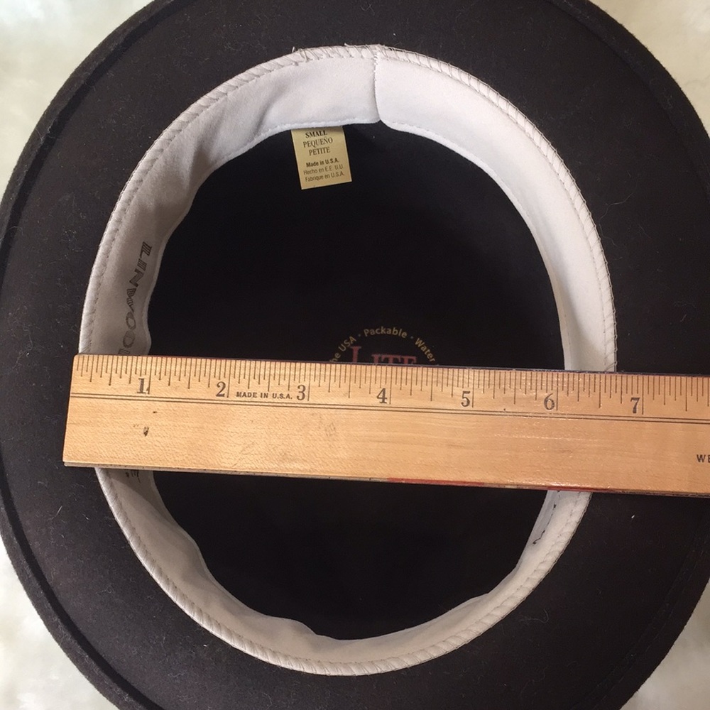 ♦️Linwood Avenue by Broner Felt Fedora Made in USA - Picture 11 of 12